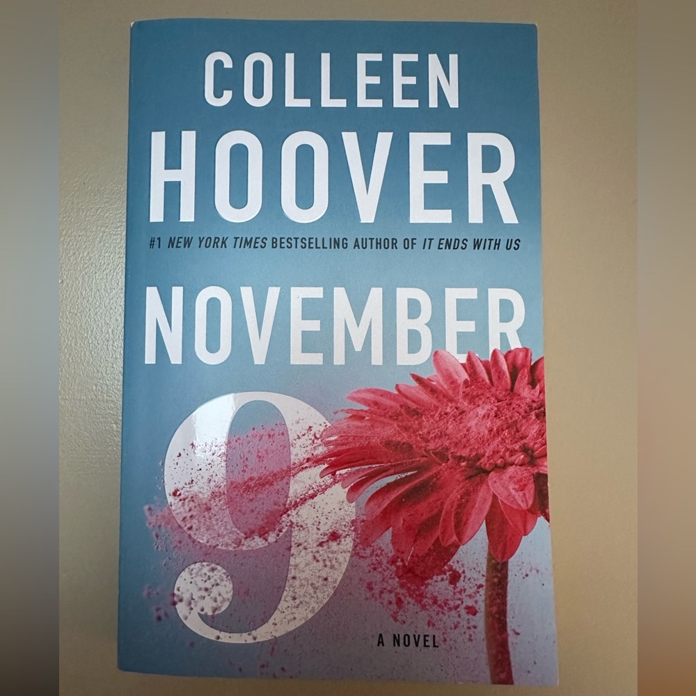November 9 
By Colleen Hoover